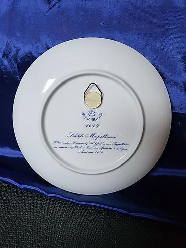 mega maxi cvece: Nov tanjit za na zid 1977g.Royal Bavaria. Nov porcelanski tanjir za — 10