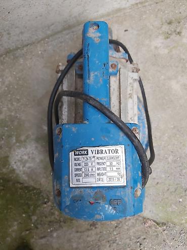 Alətlər: Beton üçün elektrik vibratoru – 2.2 kW, şlank ilə Texniki — 1