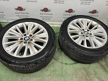 bmw x5 r19: Комплект колес для BMW X5 E70. Состав: - 4 легкосплавных диска BMW — 8