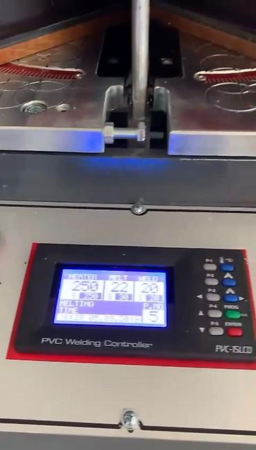 islenmis svarka aparati: PVC/alüminium profil qaynaq maşını – Anar Makina - İki başlı künc — 3