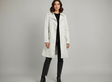 kurtka bomberka zalando: Women`s trench, size L