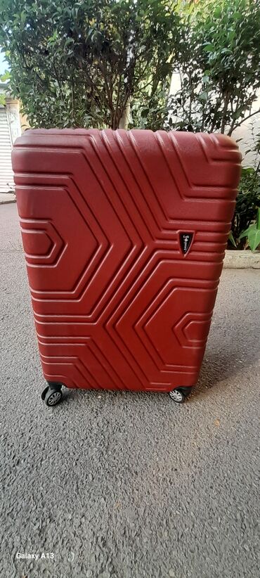 Çamadanlar: Lok Polo’s sərt qabıqlı səyahət çamadanı - Rəng: tünd qırmızı (bordo) -da lalafo.az — 16 Çamadanlar: Lok Polo’s sərt qabıqlı səyahət çamadanı - Rəng: tünd qırmızı (bordo) — 16