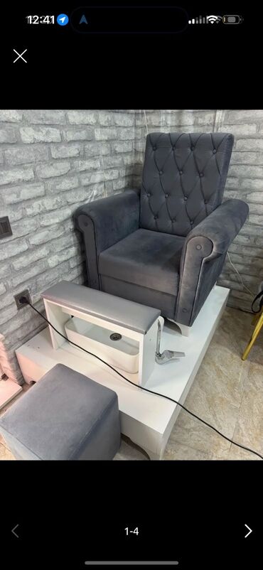 Salon masaları: Pedikur masası satılır. Tezedir. Qiymet 250 azn.Unvan: Xirdalan