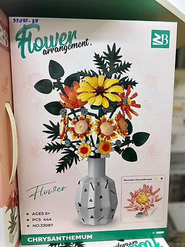 ромашки цветы: Конструктор NB «Flower arrangement — Chrysanthemum» (№33087) - Тема — 1
