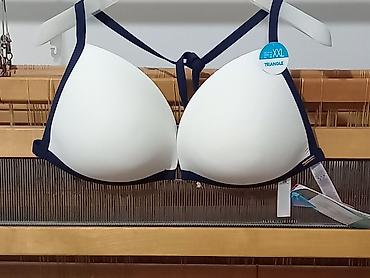 Kupaći kostimi: Nov, elegantan, dvodelni kupaći kostim NEW YORKER, beli sa teget — 8