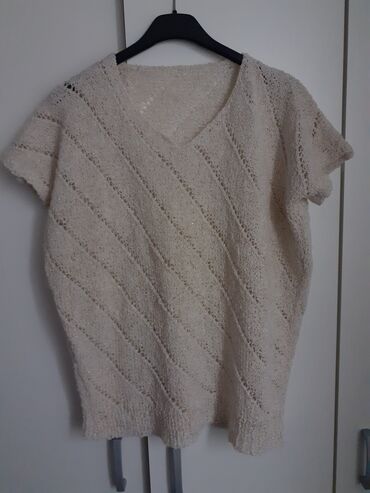 calliope kosulje: L (EU 40), Stripes, color - Milky-white