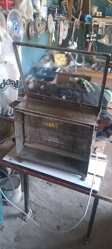 manqallar: Elektrik kömür kababı/qızartma aparatı - Şüşə qapaqlı, elektriklə — 1
