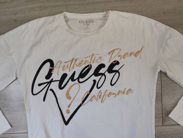 Dukserice: Guess, M, bоја - Bela — 2
