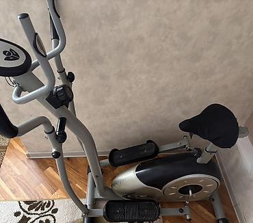 İdman və istirahət: Elliptik trenajor + velotrenajor kombinə edilmiş fitness aparatı - — 3