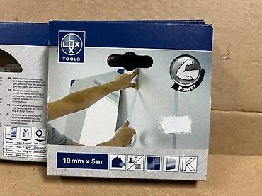 Izolir trake: LUX montažna traka 5 m x 19 mm - Snažna dvostrano lepljiva traka za — 6
