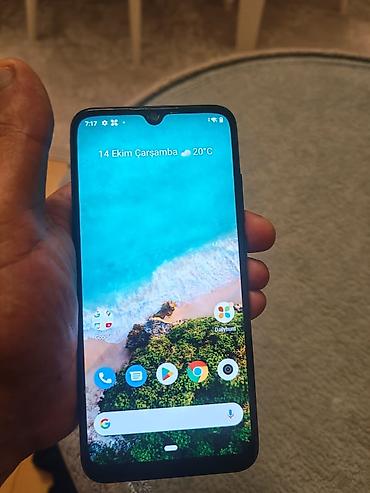 dubai iphone 15: Xiaomi Mi A3, 64 GB, rəng - Göy, 
 İki sim kartlı — 1