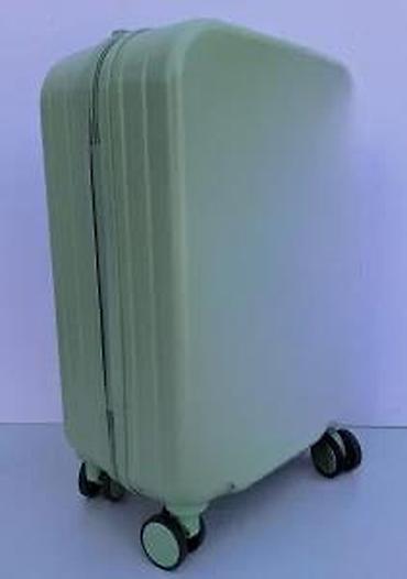 Putni koferi i torbe: Tvrdi kofer na točkiće – dečiji/teen model, mint zelena boja - — 15