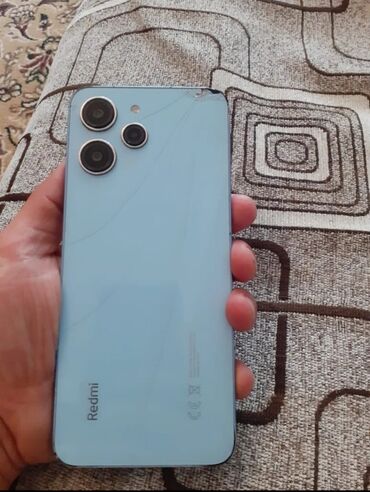 Redmi: Redmi 12, 256 GB, rəng - Göy, Sensor, Barmaq izi, İki sim kartlı
