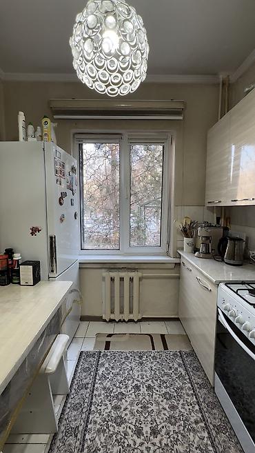 мкр аламедин 1: 3 бөлмө, 63 м², 105-серия, 1 кабат, Евро оңдоо — 3