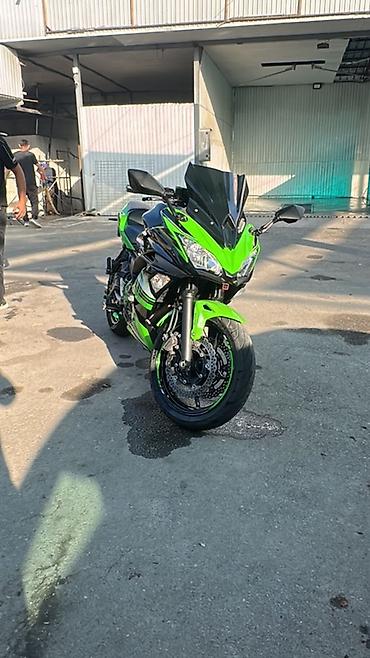 глушител: Спортбайк Kawasaki, 650 куб. см, Бензин, Взрослый, Б/у — 1