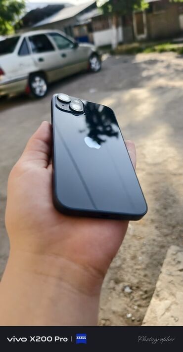 арзан iphone: IPhone 13, Колдонулган, 128 ГБ, Кара, Заряддоочу түзүлүш, Каптама, Кабель, 75 %