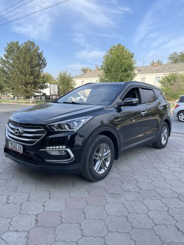 машина токмок: Hyundai Santa Fe: 2018 г., 2.4 л, Типтроник, Бензин, Кроссовер