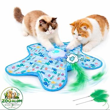 ucuz nivalar: 🐱 Pişiklər üçün Ağıllı, Avtomatik Oyun Oyuncağı 🐾 Pişiyinizin — 3