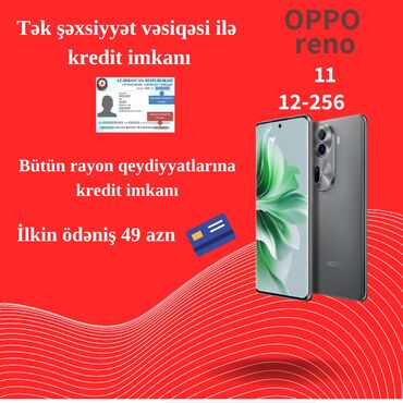 gence kredit telefon: Oppo F11, 256 GB, rəng - Boz, Kredit, Sensor, Barmaq izi