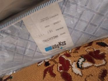 Matraslar: İki tərəfli ortopedik döşək - Ölçü: təxminən 200×200 sm (kvadrat — 6