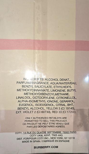 Gözəllik və sağlamlıq: 💯%Original.Burberry London For Women – Eau de Parfum, 50 ml (1.6 — 2