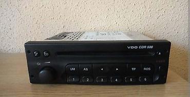 prednja kamera za auto: FABRICKI RADIO CDR500 ZA OPEL ASTRA G, VECTRA B, ZAFIRA | Svi delovi — 1
