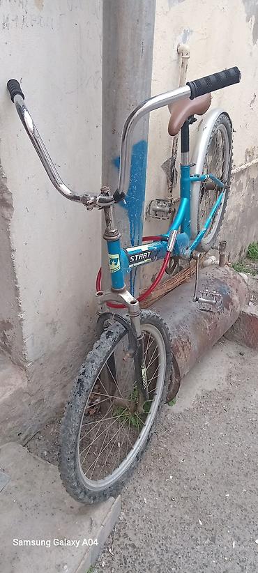 Velosipedlər: Uşaq velosipedi – “START” model - Rəng: mavi-gümüş çalarları, qəhvəyi — 1