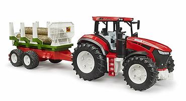 timberland zimske jakne: Traktor Bruder sa prikolicom za drva (CT-034535) Brend ROADMAX je — 1