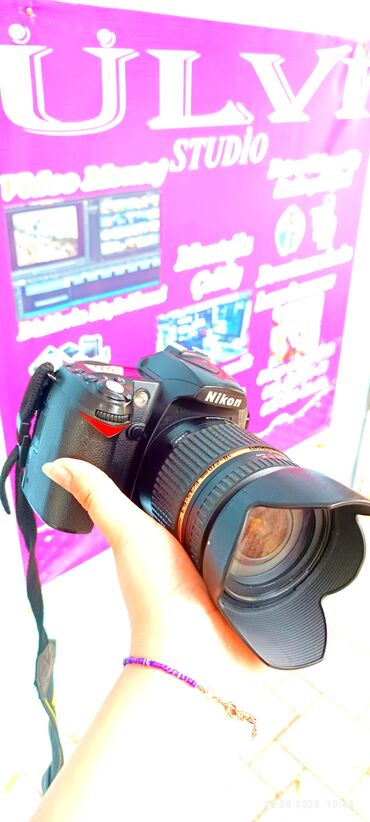 imişli ev satışı: Az işlənmiş Nikon D90 18-270 obyekti satilir.Qiymet-400Azn