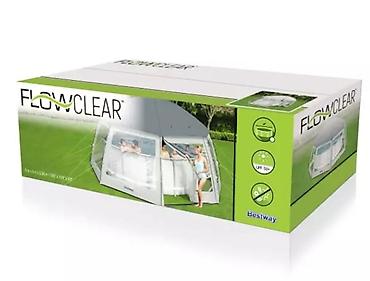 Палатки: №: 7911 Məhsulun adı: Hovuz üçün tent Bestway 58612, dairəvi — 4