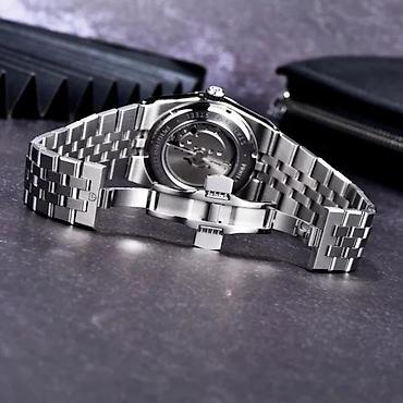 Ručni satovi: PAGANI DESIGN PD-YS027 - 40.5mm -Bela- Rolex Land-Dweller Potpuno nov — 5