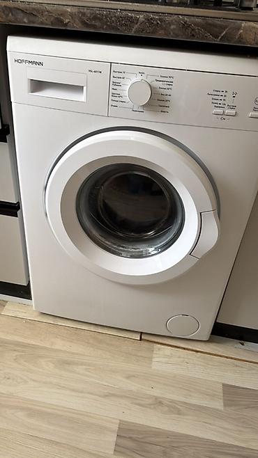 ariston 50 lt: Hoffmann VSL-6011W paltaryuyan maşın - Ön yükləməli, klassik ağ — 1
