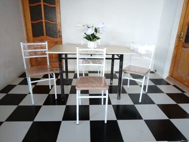 Sifarişlə restoran stulları: Metal, Azərbaycan, Nabuk, Pulsuz quraşdırılma, Zəmanətli, Kredit yoxdur — 6