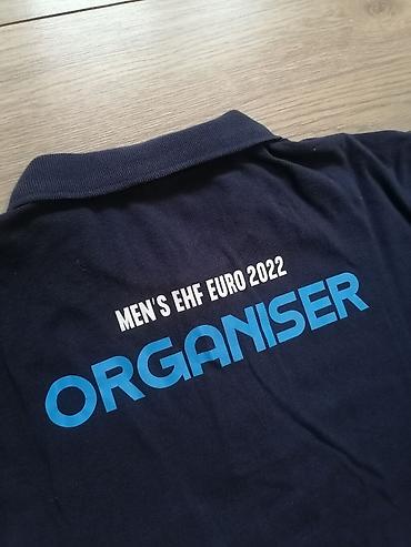 mamut duks: Hummel muška polo majica – zvanični model MEN’S EHF EURO 2022 (Hungary — 9
