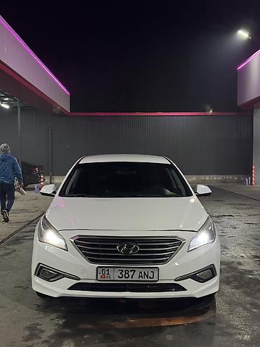 хюндай саната нюрайс: Hyundai Sonata: 2016 г., 2 л, Автомат, Газ, Седан — 1