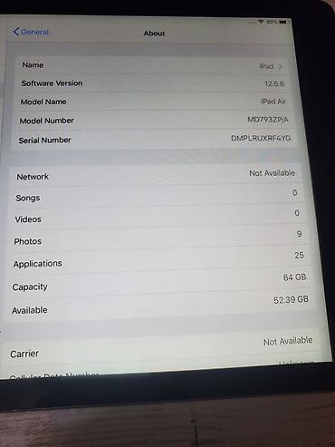 Apple iPad: Б/у Apple iPad Воздух, 9,7", 64 ГБ, Платная доставка — 3