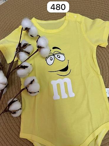 Боди: Детский ромпер-поло HOME BABY - Модель: короткий ромпер с отложным — 36