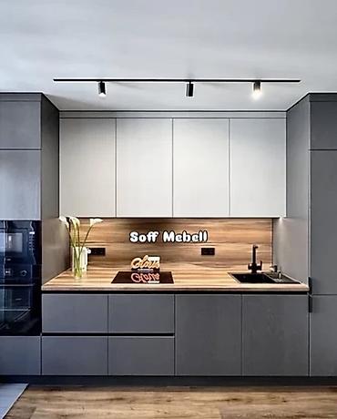 Кухонные гарнитуры: Кухонный гарнитур, Новый, МДФ, Бесплатная доставка — 12