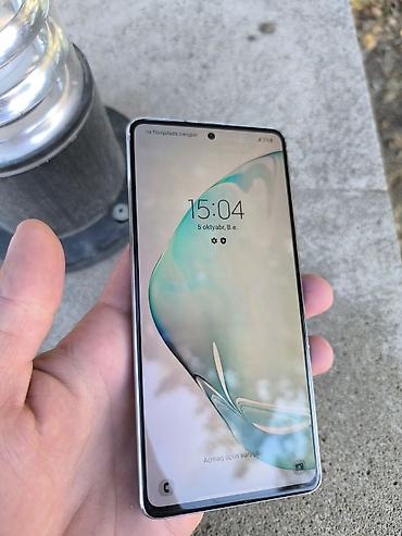 iphone 11 pro max 256: Samsung Note 10 Lite, rəng - Gümüşü, Barmaq izi — 1