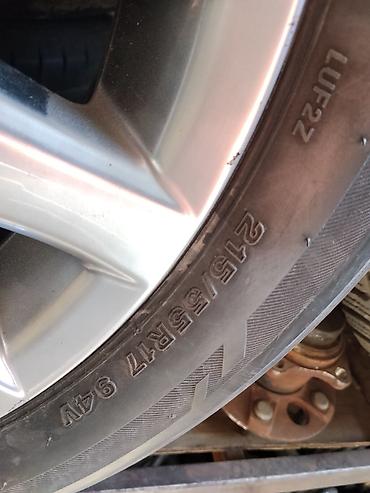osaka: Литой диск Toyota с шиной 215/55 R17 - Оригинальный литой диск — 2