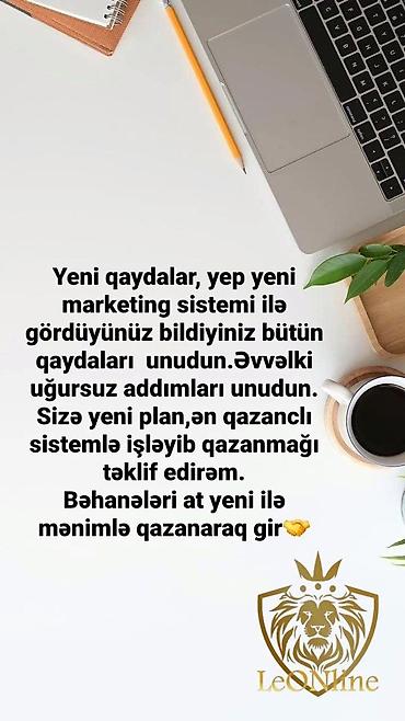 bakida asbaz isi: Salam👋🏻Onlayn (evdən) çalışa biləcək xanımlar axtarılır. Satış işi — 3