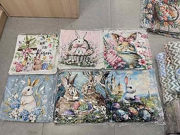 Pillows: Komplet Uskrsnjih Jastucnica NOVO 5 kom. AKCIJA — 4
