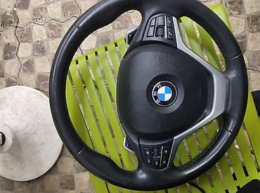 BMW x5 çoxfunksiyalı sükan - Orijinal BMW sükan çarxı, dəri örtüklü