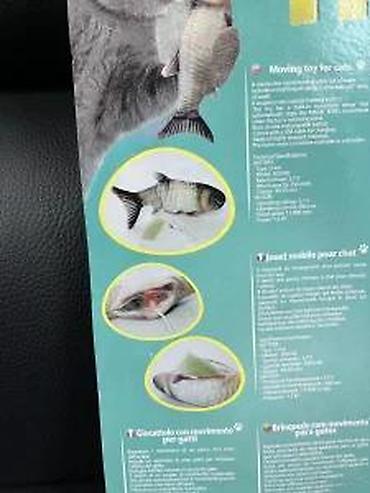 Oprema za kućne ljubimce: MAGIC FISH – pokretna interaktivna igračka za mačke - Imitira pokrete — 14