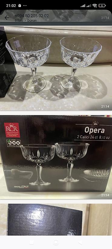balon kurtkalar: Şüşə stəkan dəsti – 200 ml - Həcm: hər stəkan 200 ml (qutuda — 5