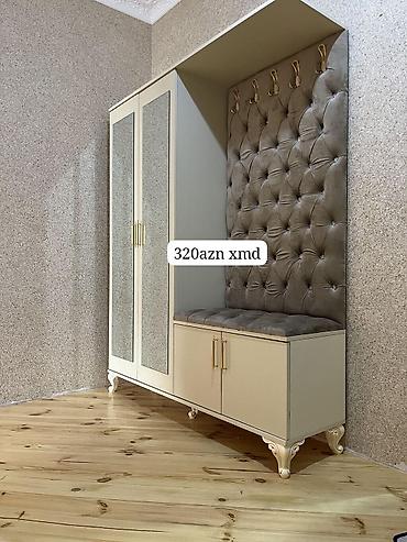 Ev üçün mebel: Dəhliz üçün funksional paltar asqısı və dolab dəsti - Ölçü: təxmini 2 — 1