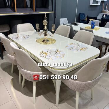 Restoran mebeli: Salam size restoran uçün oturacaq ve masadivan lazim olarsa sifaris — 11