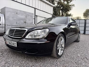 наклейка на капот: Mercedes-Benz S-Class: 2001 г., 5 л, Автомат, Бензин, Седан
