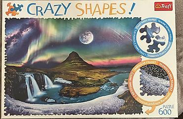 şekil profil: Trefl Crazy Shapes – 600 parçalı pazl puzzle - Seriya: Crazy Shapes — 1