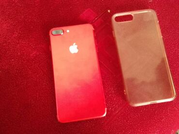 iphone 7 128гб: IPhone 7 Plus, 128 ГБ, Красный, Зарядное устройство, Защитное стекло, Чехол, 100 %